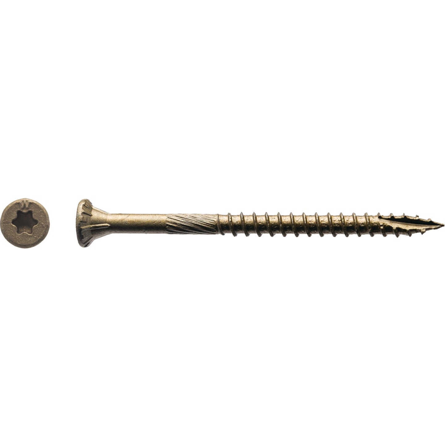 Big Timber #9 x 2-1/2 In. Bronze Flat Head Wood Screw (465-Count, 5 Lb.) Image 1