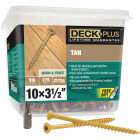 Hillman Deck Plus #10 x 3-1/2 In. Tan Deck Screw (275-Count) Image 1