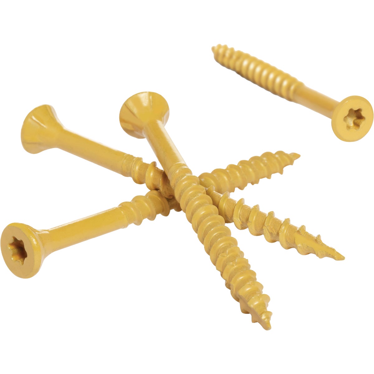 Hillman Deck Plus #10 x 3-1/2 In. Tan Deck Screw (275-Count) Image 2