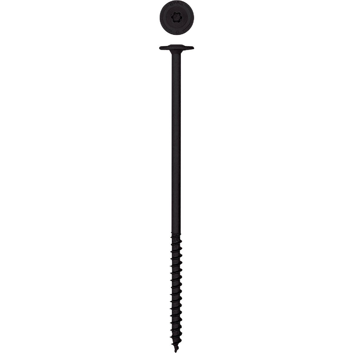 SPAX PowerLags 1/4 In. x 6 In. T30 Washer Head HCR (Exterior Rated) Lag Screw (500-Count) Image 6