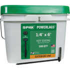 SPAX PowerLags 1/4 In. x 6 In. T30 Washer Head HCR (Exterior Rated) Lag Screw (500-Count) Image 1