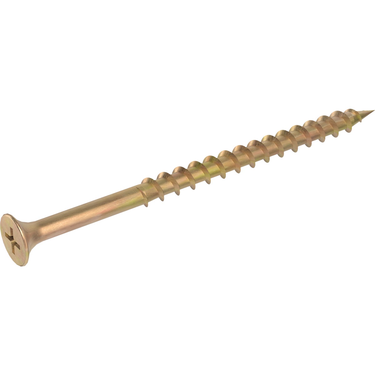Grip-Rite #8 x 3 In. Coarse Thread Yellow Zinc Multipurpose Drywall Screw (5 Lb.) Image 2