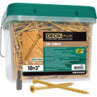 Hillman Deck Plus #10 x 3 In. Star Drive Flat-Head Tan Deck Screw (1550-Count) Image 2