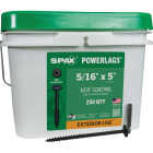 SPAX PowerLags 5/16 In. x 5 In. T40 Washer Head HCR (Exterior Rated) Lag Screw (250-Count) Image 1