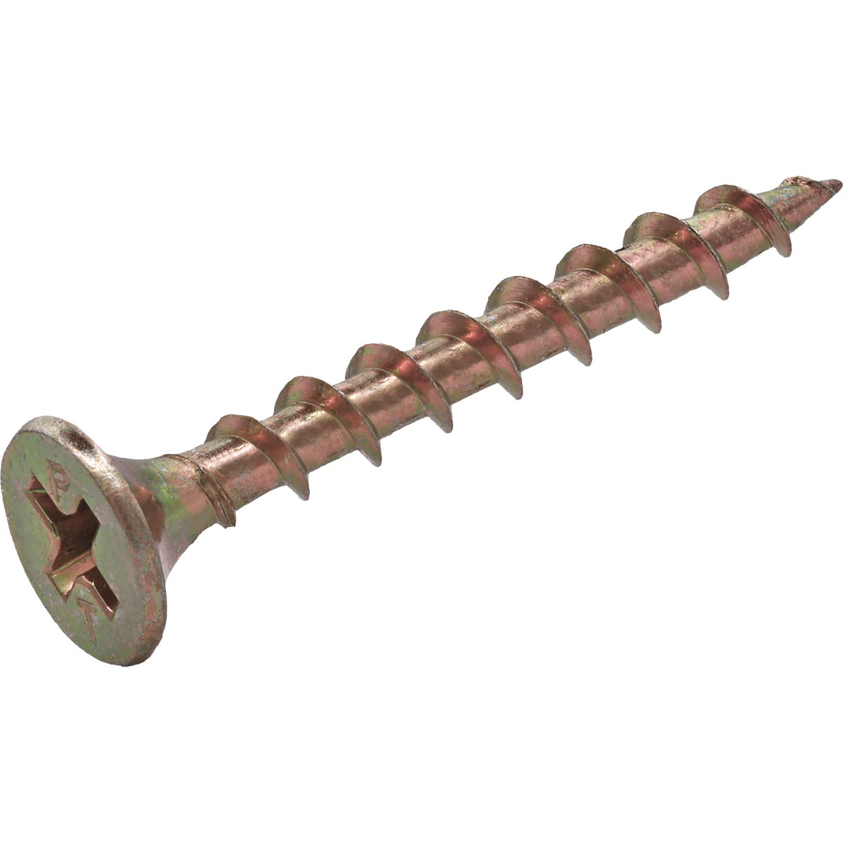Grip-Rite 1-1/4 In. x 6 ga Phillips Bugle Head Gold Interior Construction Screw (8000-Count)