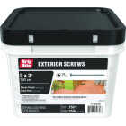 Grip-Rite PrimeGuard #9 x 3 In. #2 Phillips Gray Exterior Screw (25 Lb.) Image 1