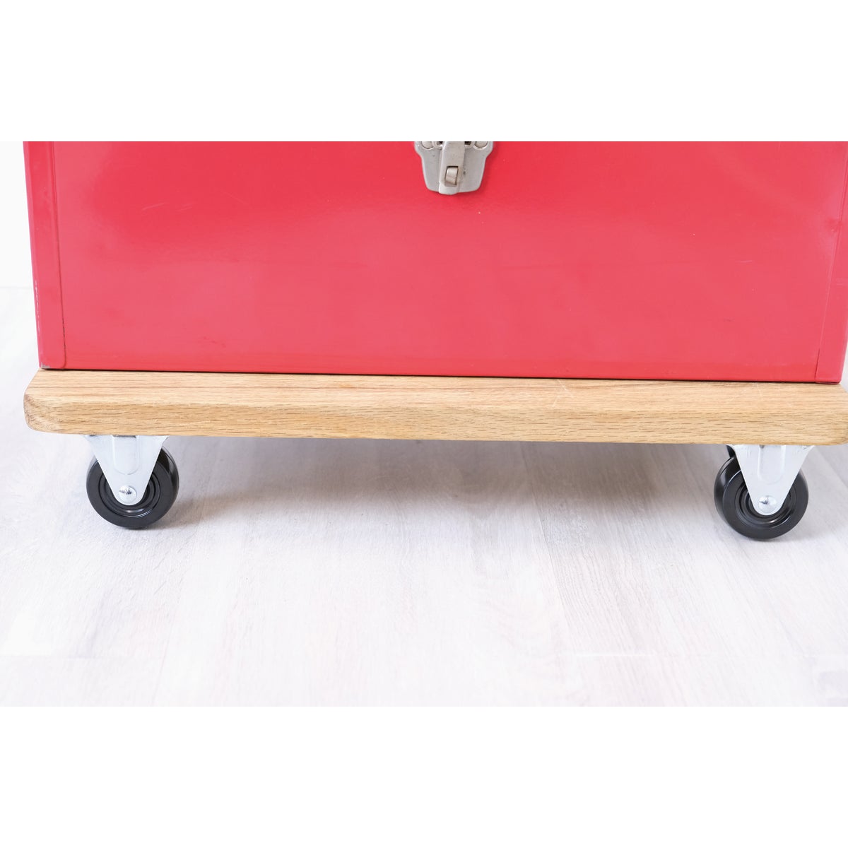 Shepherd Hardware 2 In. General-Duty Rubber Rigid Plate Caster Image 4