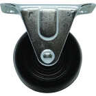 Shepherd Hardware 2 In. General-Duty Rubber Rigid Plate Caster Image 1