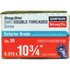 Simpson Strong-Tie Strong-Drive SWD 0.235 In. x 10-3/4 In. T40 Double-Threaded Screw (30-Count) Image 3