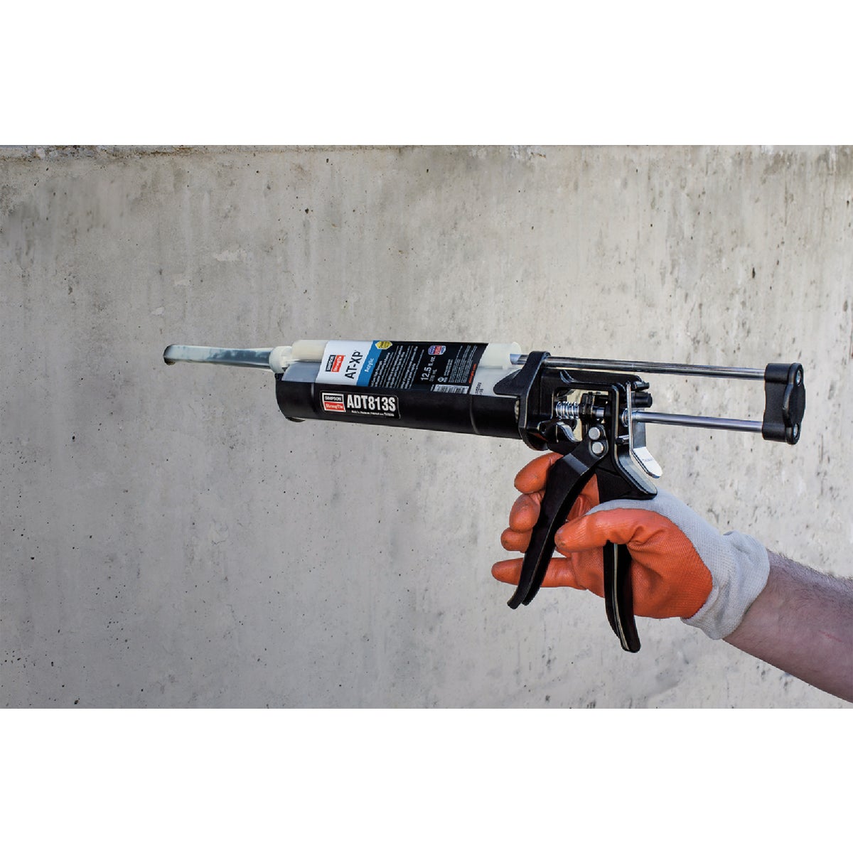 Simpson Strong-Tie ADT813S Steel Adhesive Dispensing Tool for 12.5 Oz. Cartridge Image 2