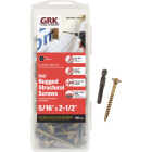 GRK RSS Rugged 5/16 In. x 2-1/2 In. Star Drive Washer-Head Structure Screw (100-Count) Image 1