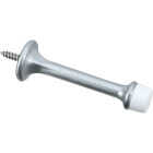 National Hardware Heavy Duty 3 In. Rigid Door Stop, Satin Chrome Image 1