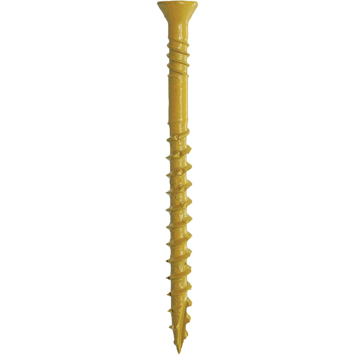 Grip-Rite 2-1/4 In. x 8 ga Star Drive Trim Head Coarse Thread Type 17 Point Exterior Coated Green Trim Screw (5 Lb.)