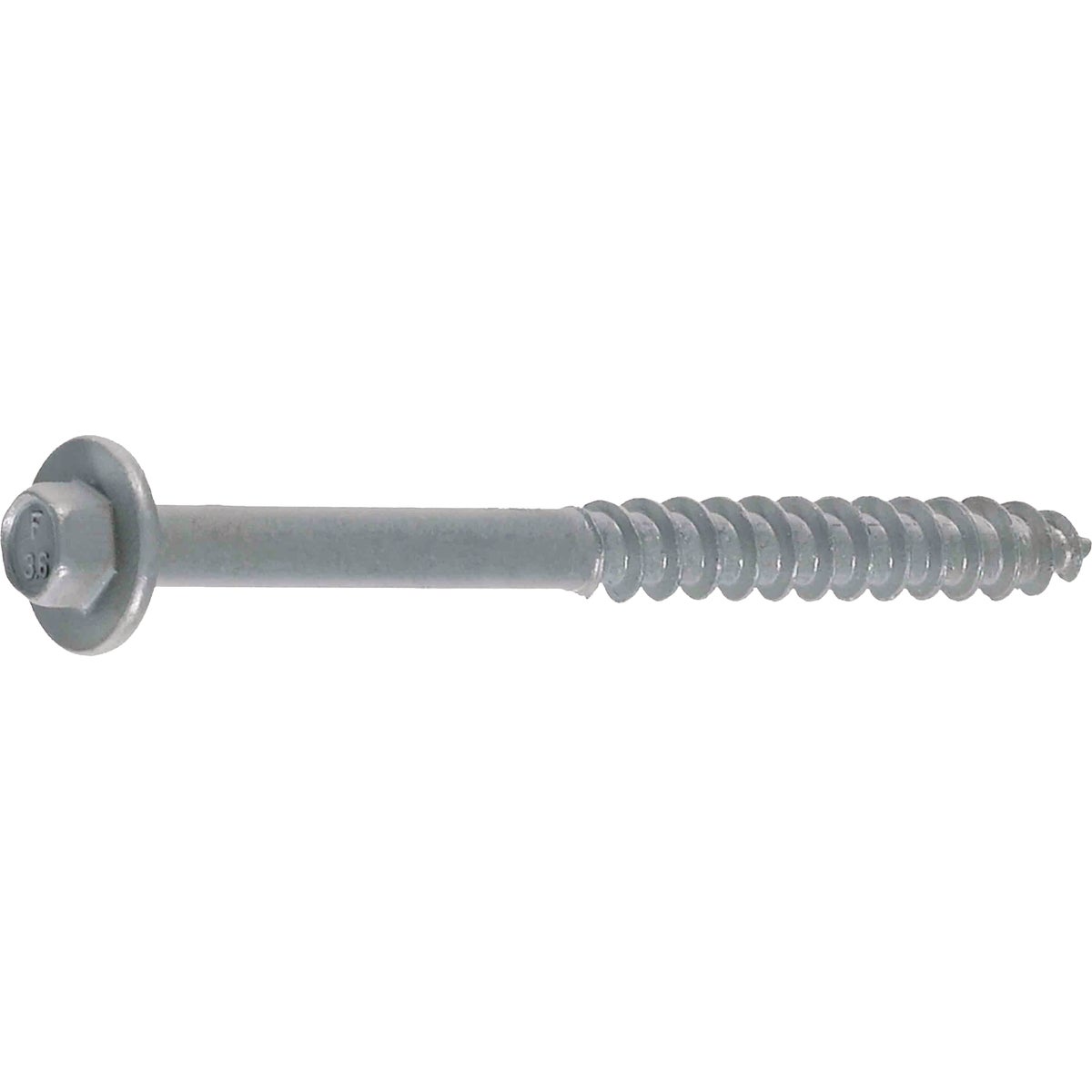 FastenMaster LedgerLok 0.305 In. x 3-5/8 In. Coarse Steel Hex-Head Ledger Board Fasteners (12-Count) Image 3