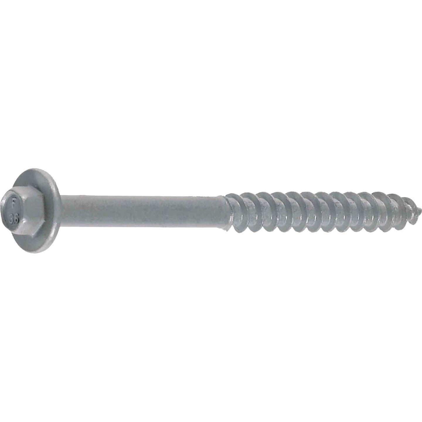 FastenMaster LedgerLok 0.305 In. x 3-5/8 In. Coarse Steel Hex-Head Ledger Board Fasteners (12-Count) Image 3
