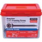 Simpson Strong-Tie Strong-Drive SDWS Quik Gard 0.160 In. x 2-1/2 In. T25 Framing Screw (50-Count) Image 6