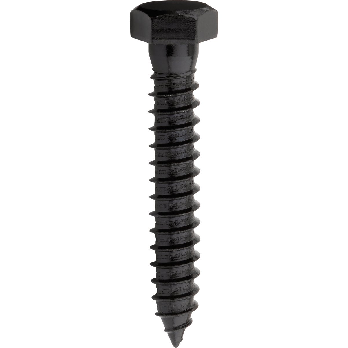 National Hardware 1/2 In. x 3 In. Black Lag Screw (8-Count)