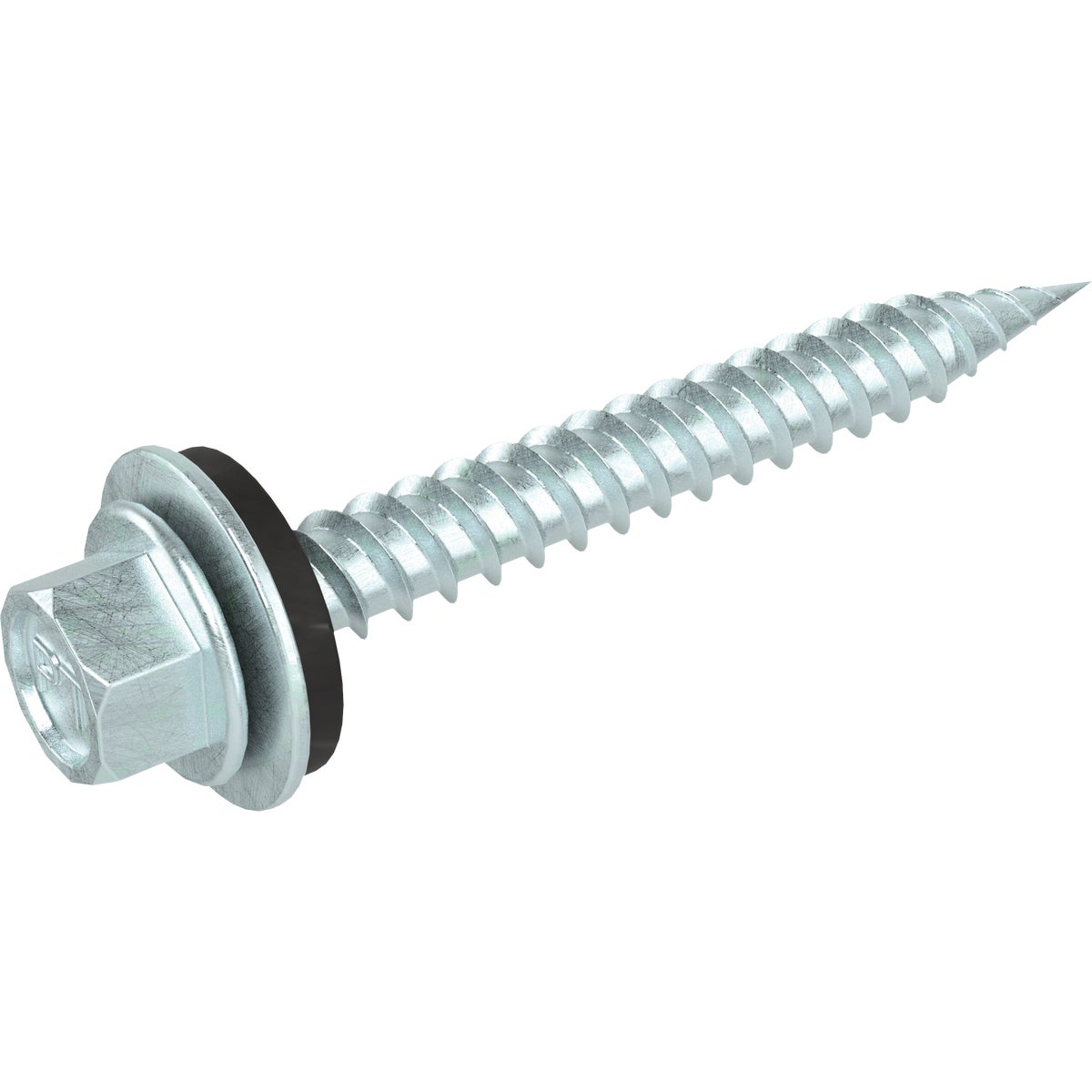 Pro-Twist #9 x 1-1/2 In. Hex Washer Head Galvanized Framing Screw (92-Count) Image 3