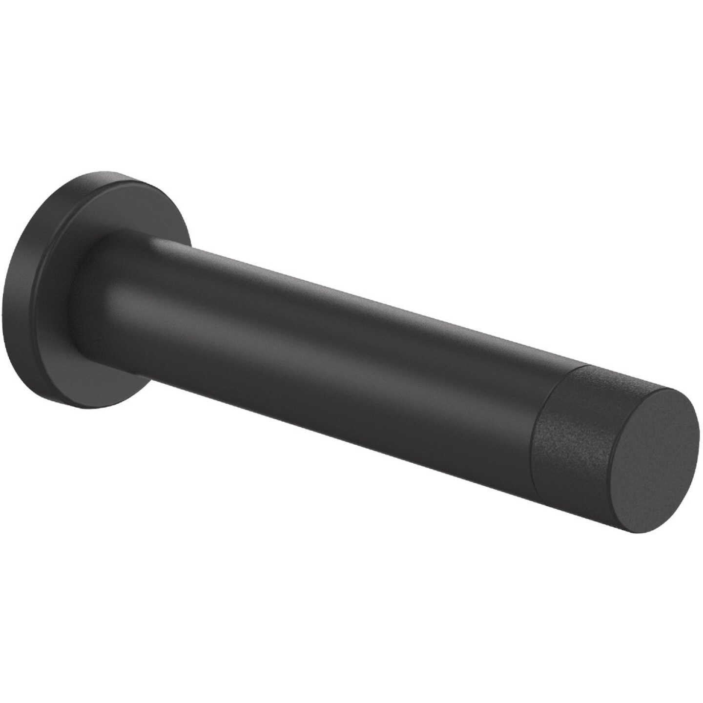 National Hardware 3 In. Matte Black Cooper Door Stop Image 1