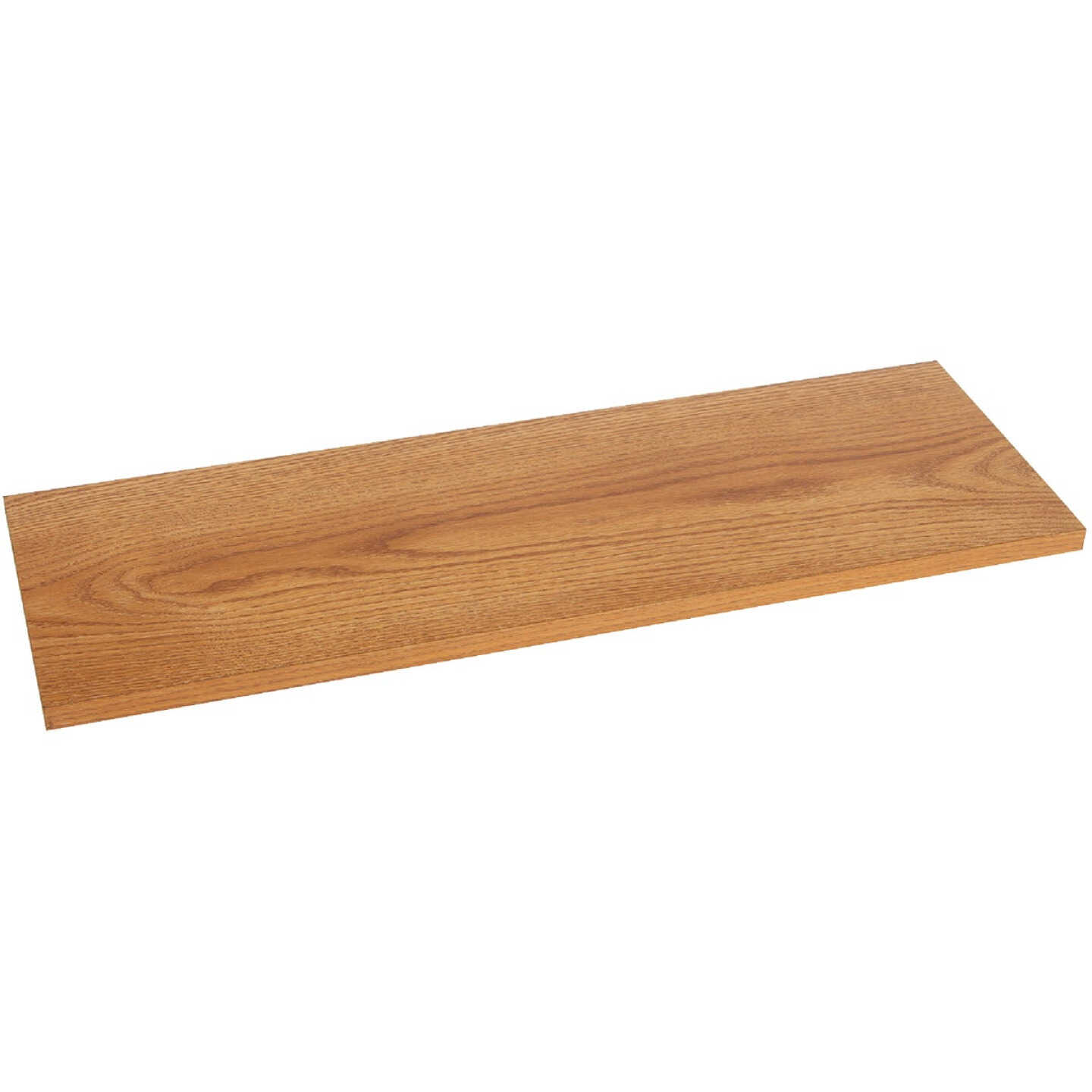 Knape & Vogt 10 In. x 24 In. Oak All-Purpose Shelf Image 1