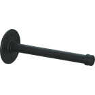 Knape & Vogt Birmingham 10 In. Black Straight Pipe Shelf Bracket Image 1