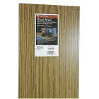 Knape & Vogt 12 In. x 48 In. Oak All-Purpose Shelf Image 1