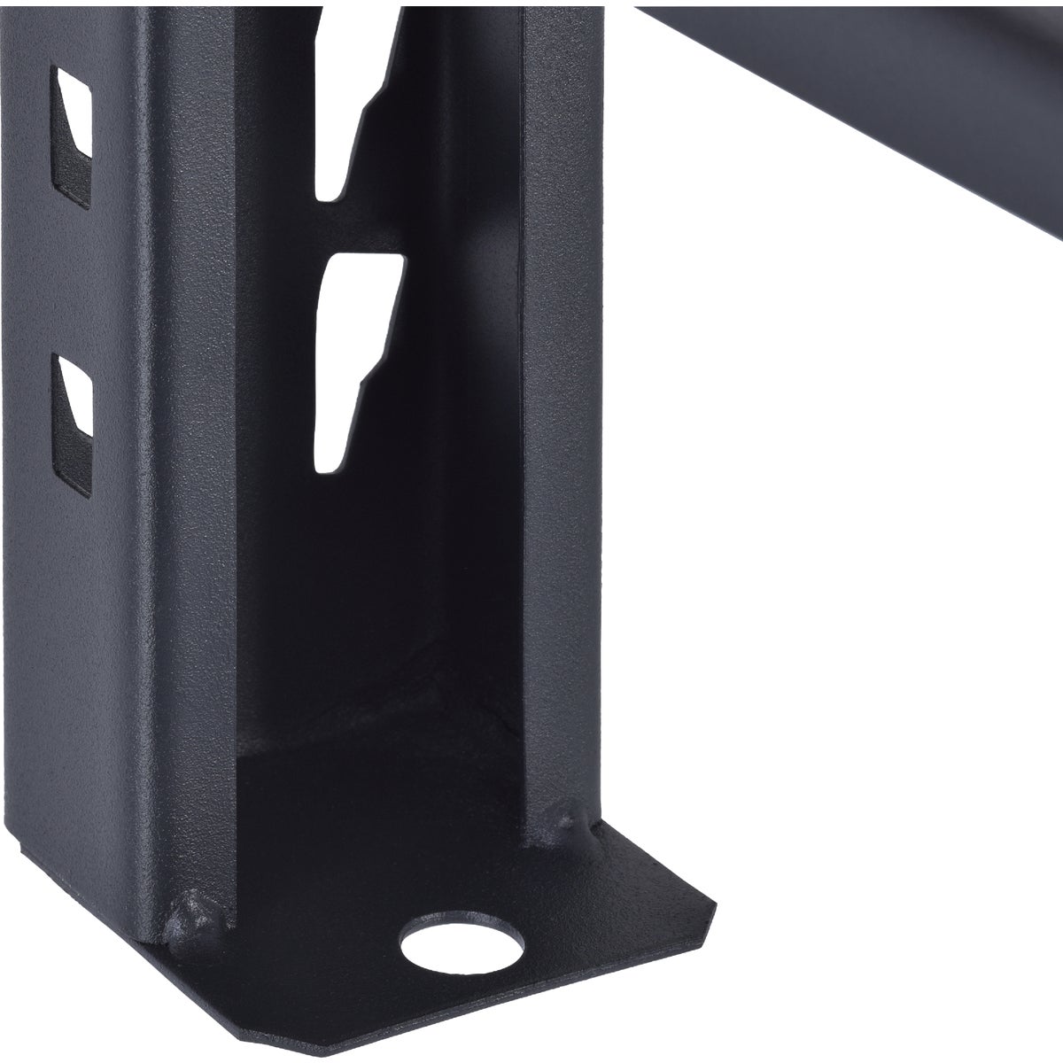 Muscle Rack 84 In. W. x 24 In. D. x 84 In. H. 4-Tier Black Steel Welded Rack Image 2