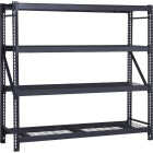 Muscle Rack 84 In. W. x 24 In. D. x 84 In. H. 4-Tier Black Steel Welded Rack Image 1
