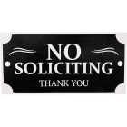 Hy-Ko No Soliciting House Plaque Image 1