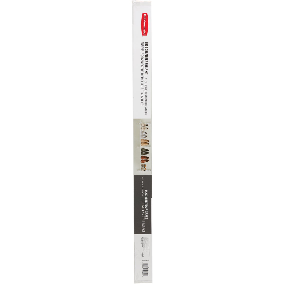 Rubbermaid Configurations White Shoe Shelf Add-On Kit Image 5