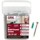 GRK R4 #10 x 2-1/2 In. Star Drive Multi-Purpose Wood Screw (470-Count) Image 1