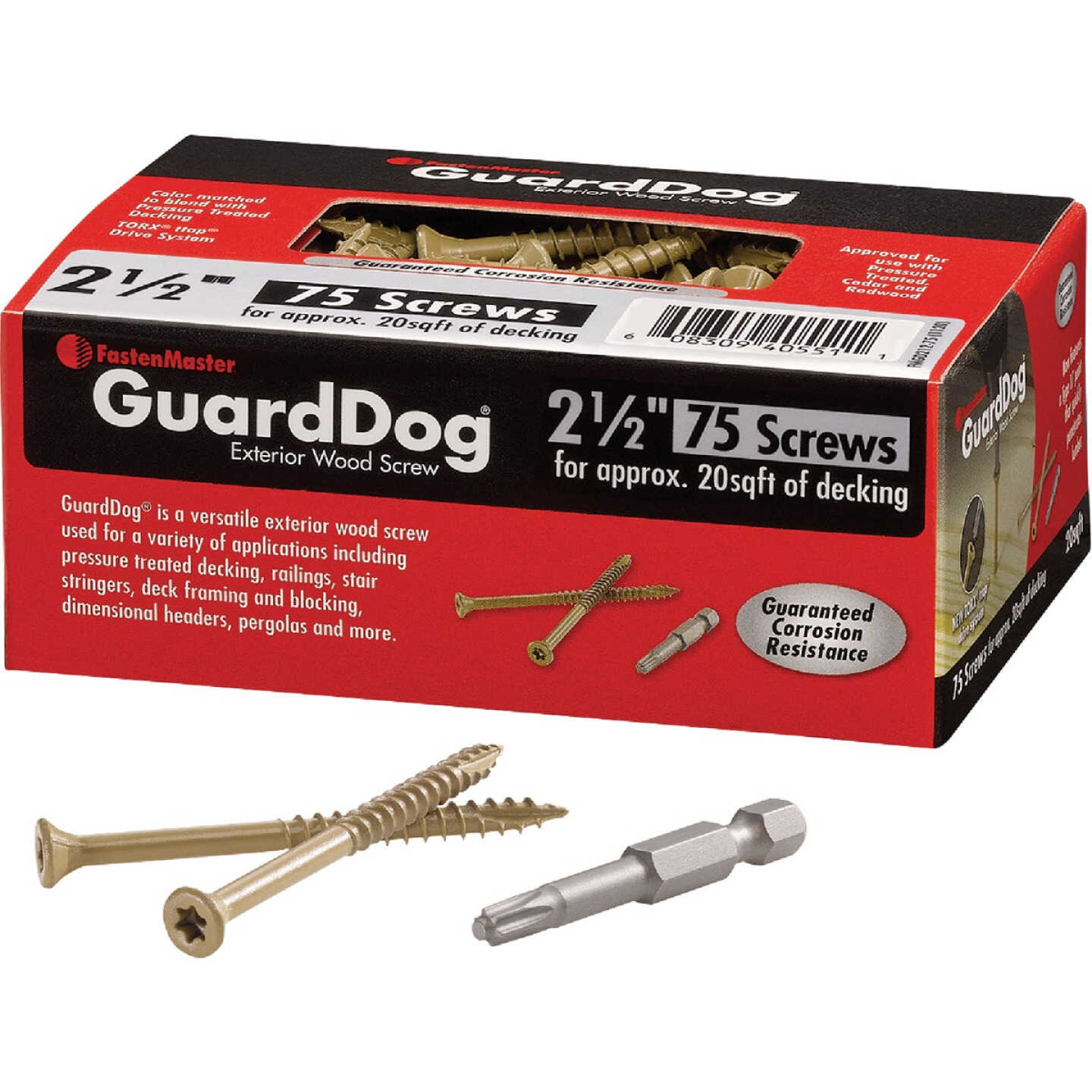 FastenMaster GuardDog 2-1/2 In. Deck Screw (75-Count) Image 2