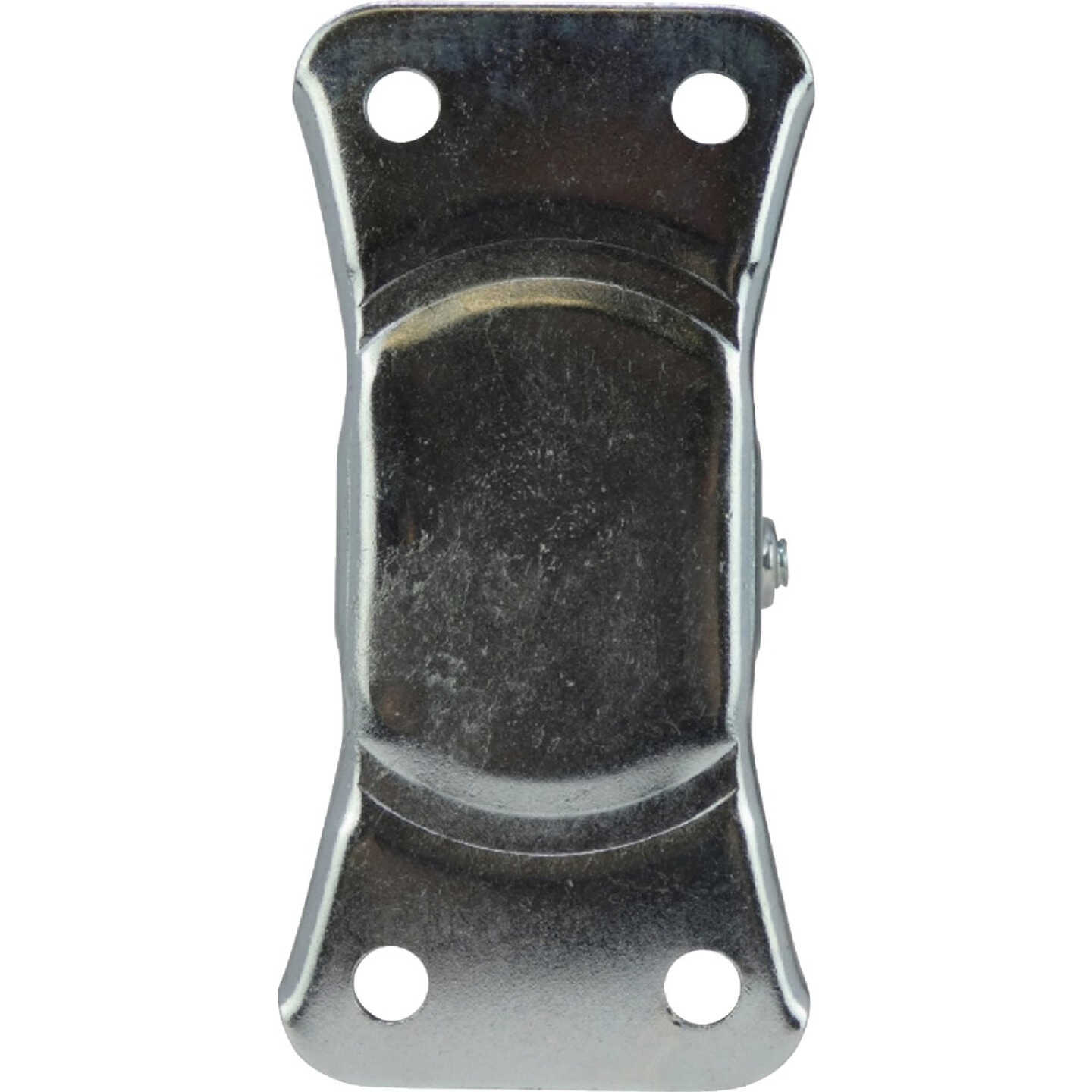 Shepherd Hardware 4 In. General-Duty Rubber Rigid Plate Caster Image 2