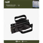 National Hardware Black Steel Swinging Door Latch Image 2