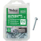 Teks #10 x 1-1/2 In. Hex Washer Head Drill Point Metal to Metal Screw (90-Count) Image 1