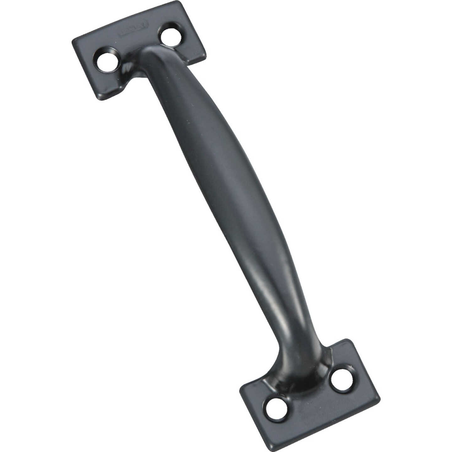 National Hardware 6-1/2 In. Black Utility Door Pull Image 1
