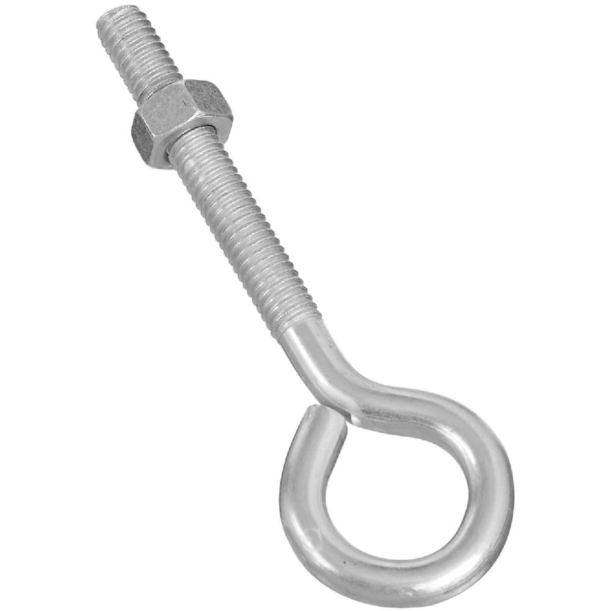 National Hardware 5/16 In. x 4 In. Zinc Eye Bolt with Hex Nut Image 1