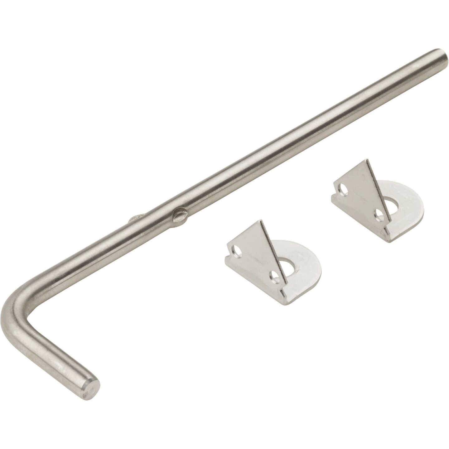 National Hardware 5/8 In. x 18 In. Zinc Adjustable Throw Cane Bolt Image 1