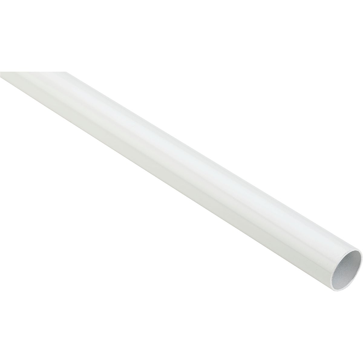 Stanley Home Designs 8 Ft. x 1-5/16 In. Cut-to-Length Closet Rod, White Image 1