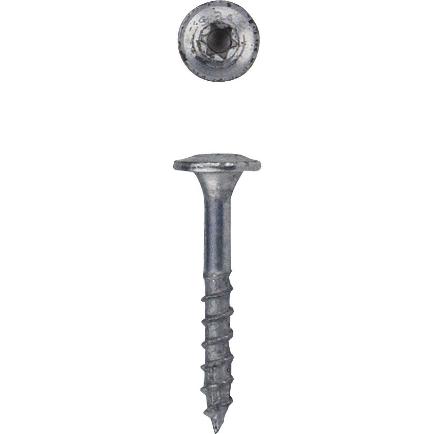 SPAX #8 x 1-1/4 In. T20 Plus Wafer Head HCR-X (Exterior Rated) Wood Screw (195-Count) Image 1