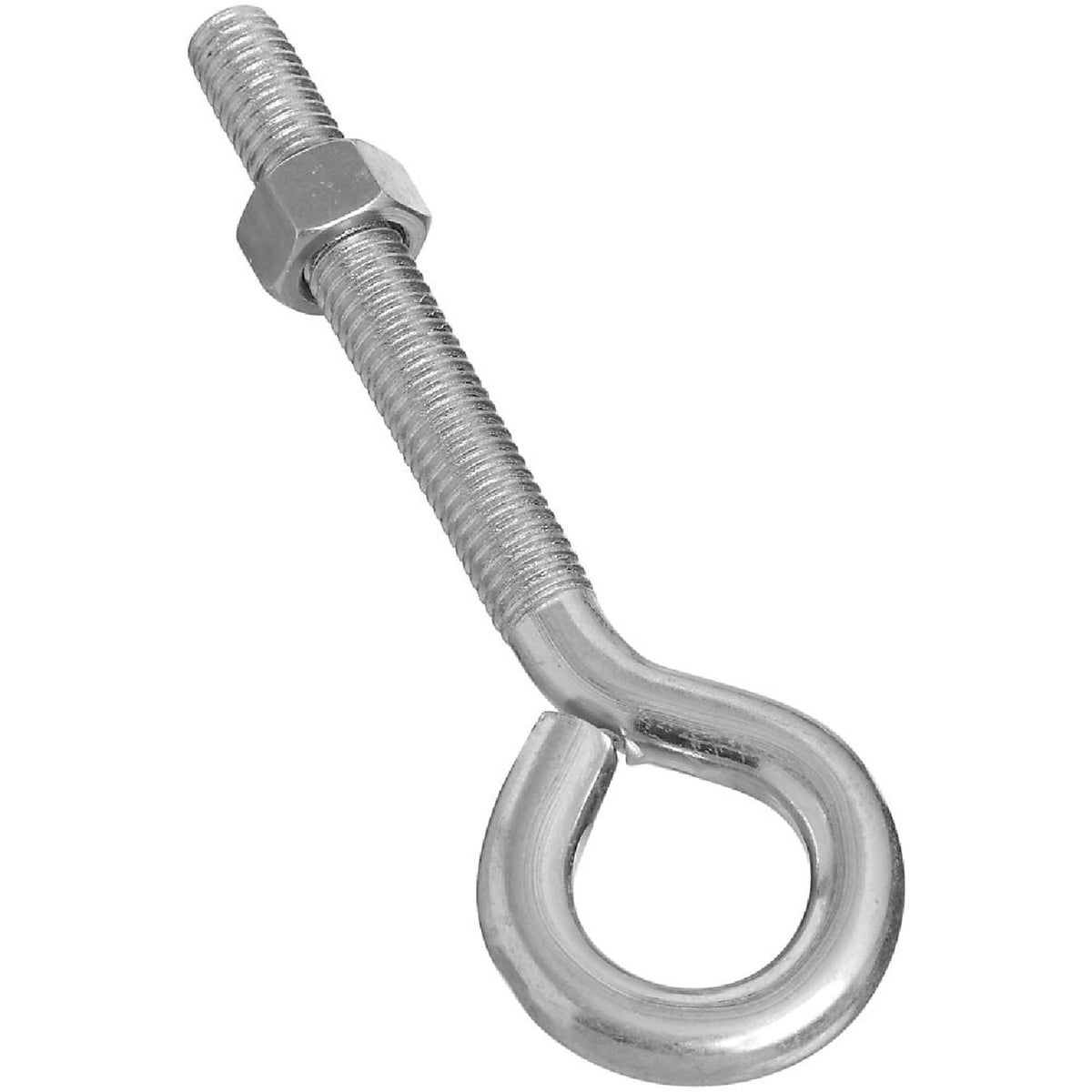 National Hardware 1/2 In. x 6 In. Zinc Eye Bolt with Hex Nut Image 1