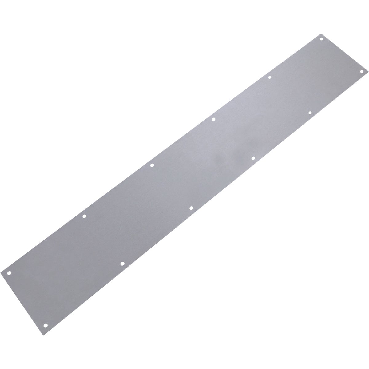 Tell 6 In. x 34 In. Satin Stainless Steel Kickplate