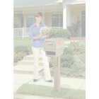 Gibraltar Gentry Mocha Mailbox & Post Image 3