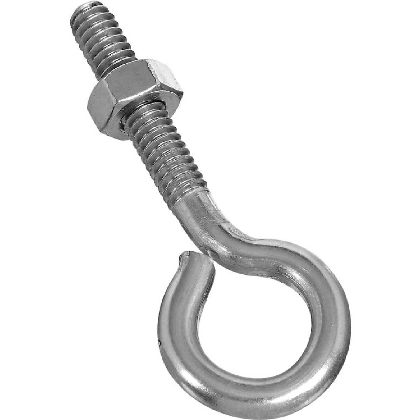 National Hardware 1/4 In. x 2-1/2 In. Stainless Steel Eye Bolt Image 1