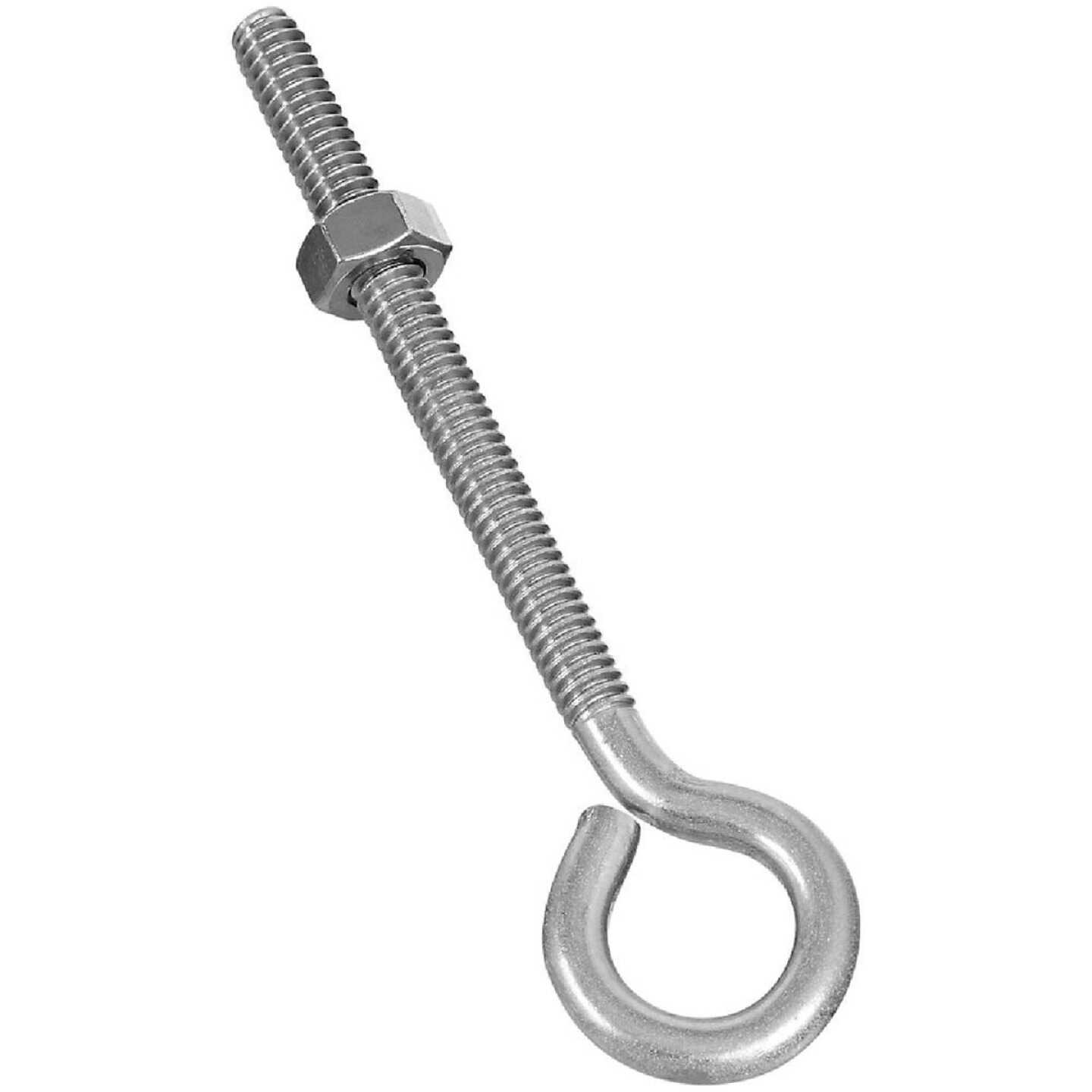 National Hardware 1/4 In. x 4 In. Stainless Steel Eye Bolt Image 1