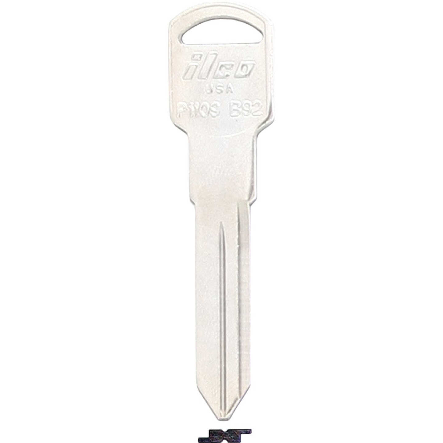ILCO GM Nickel Plated Automotive Key, B92 / P1109 (10-Pack) Image 1