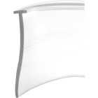 Prime-Line 1 In. x 36 In. Clear Tee-Shaped Shower Door Sweep Image 1