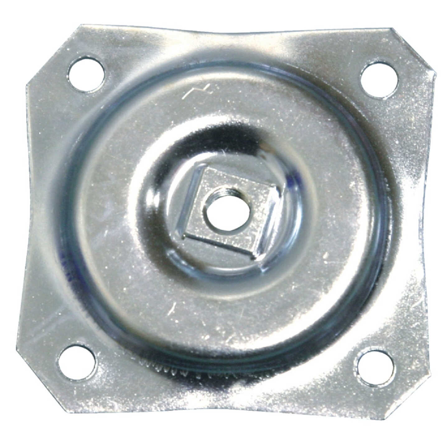 Waddell Straight Top Steel 2-7/16 In. x 2-7/16 In. Leg Mounting Plate Image 1