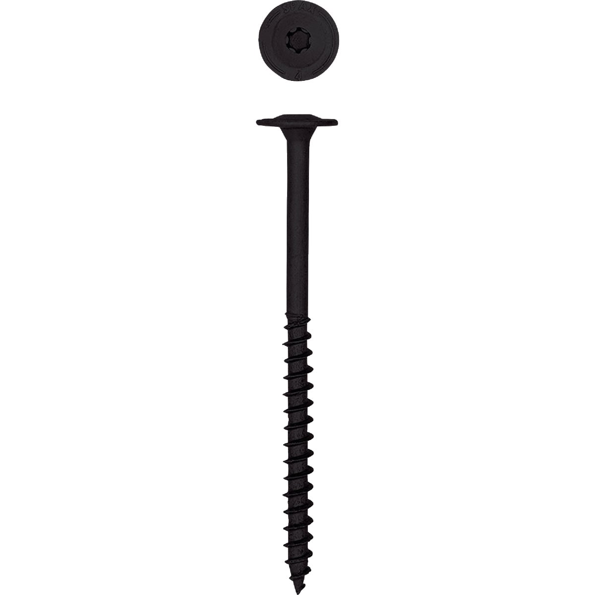 SPAX PowerLags 1/4 In. x 4 In. T30 Washer Head HCR (Exterior Rated) Lag Screw (200-Count)