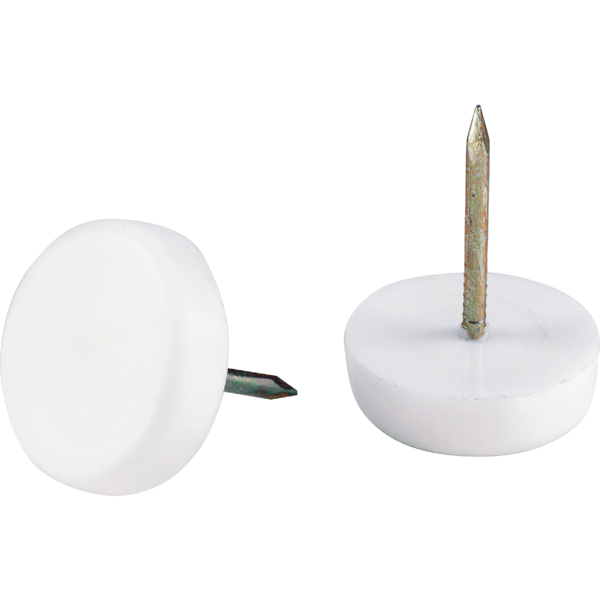 Do it 5/8 In. Plastic Round Nail on Furniture Glide (4-Pack)